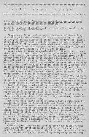 Chtl bych vdt - strana 14 (asopis Mosty 1991/2)