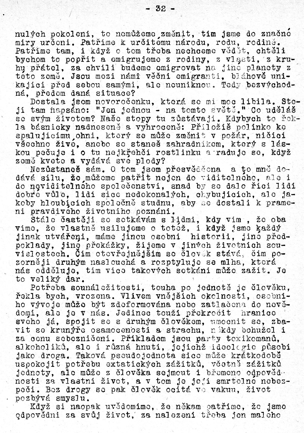 K zamylen - strana 32 (asopis Mosty 1989/1)