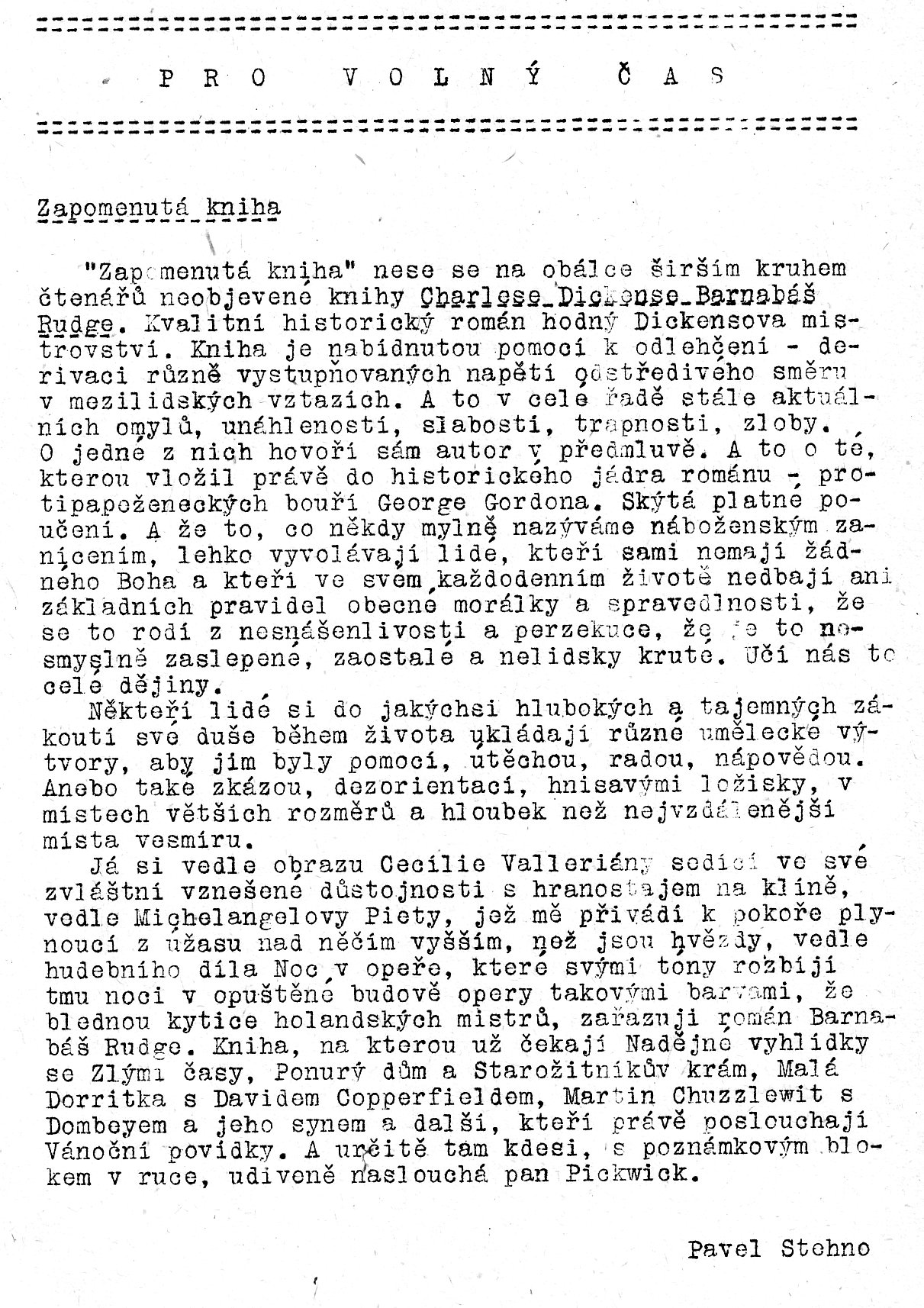 Pro voln as - strana 44 (asopis Mosty 1989/1)