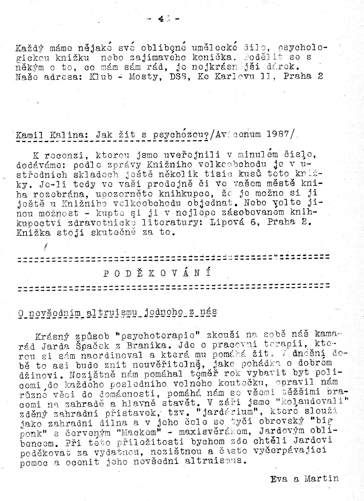 Pro voln as - strana 45 (asopis Mosty 1989/1)