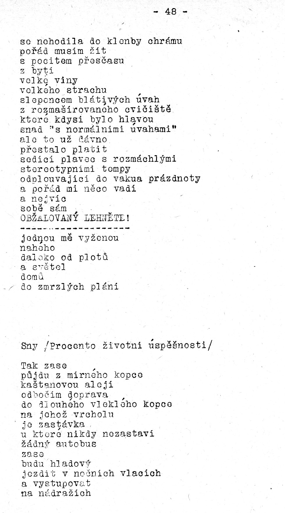 Naše tvorba - strana 48 (časopis Mosty 1989/1)