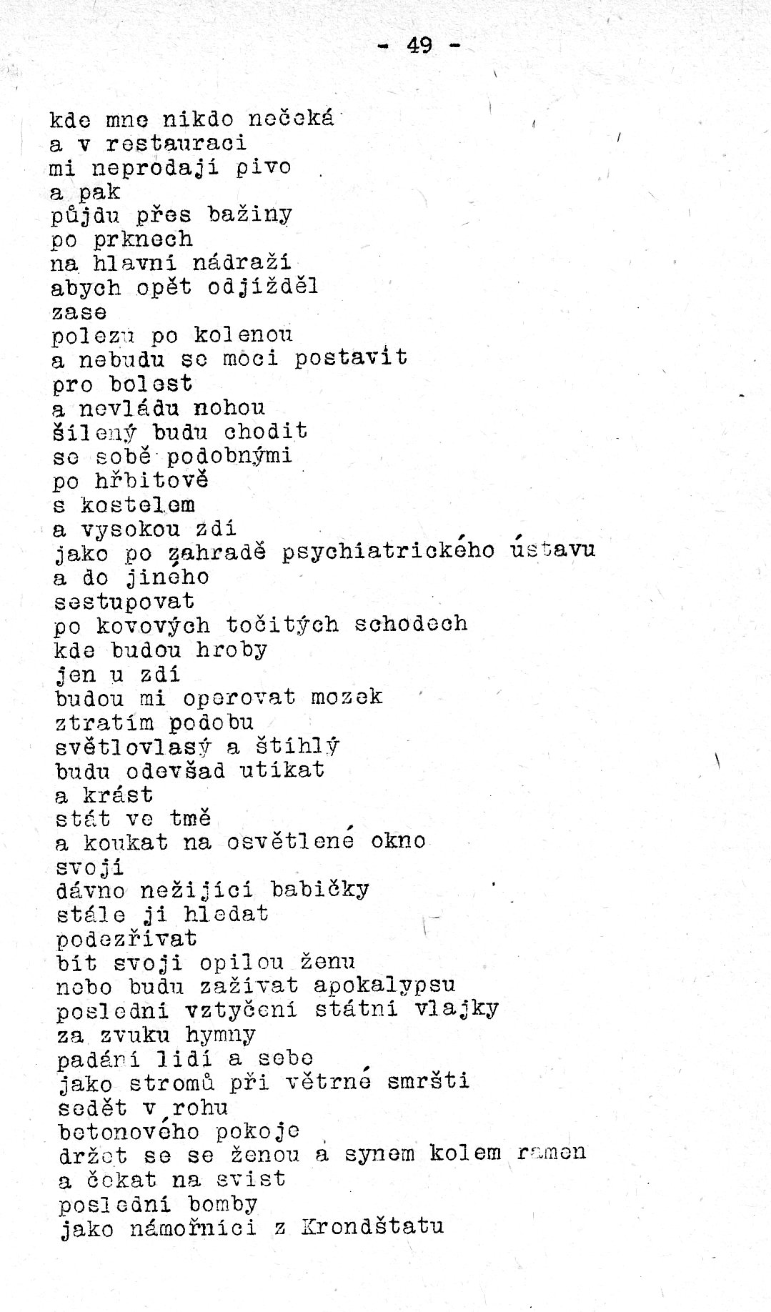 Naše tvorba - strana 49 (časopis Mosty 1989/1)