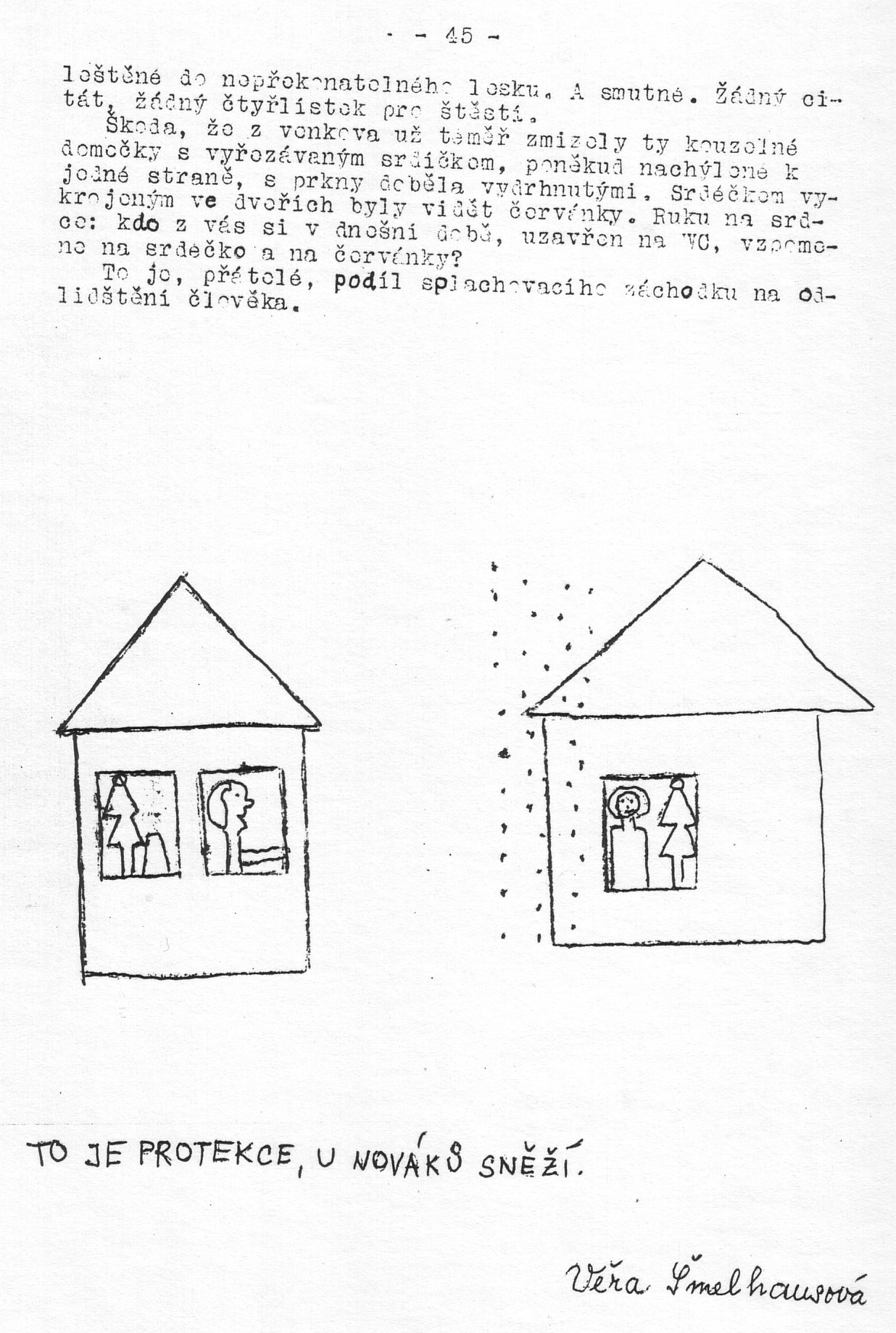 Pokus o humor - strana 45 (asopis Mosty 1989/2)